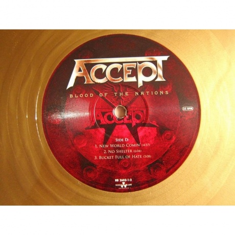 Accept - Blood Of The Nations (coloured) (0727361288433) виниловая пластинка - фото 6