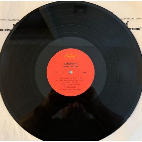 Aerosmith - Draw The Line (0602455749178) виниловая пластинка - фото 3