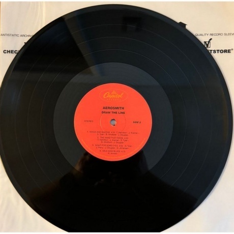 Aerosmith - Draw The Line (0602455749178) виниловая пластинка - фото 4