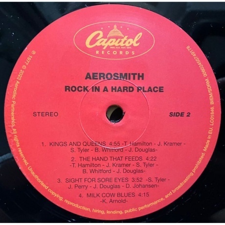 Aerosmith - Draw The Line (0602455749178) виниловая пластинка - фото 8