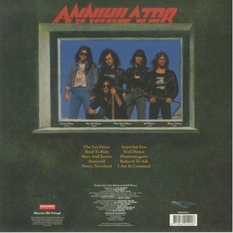 Annihilator, Never, Neverland (8719262023451) виниловая пластинка - фото 2