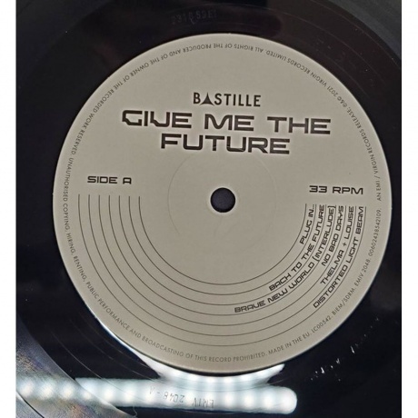 Bastille - Give Me The Future (0602438542109) виниловая пластинка - фото 3