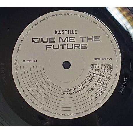 Bastille - Give Me The Future (0602438542109) виниловая пластинка - фото 4