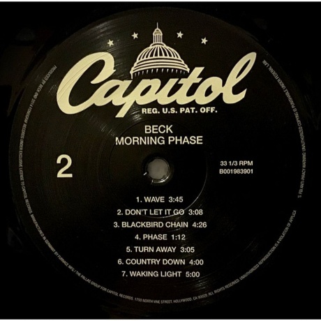 Beck - Morning Phase (0602537649747) виниловая пластинка - фото 4