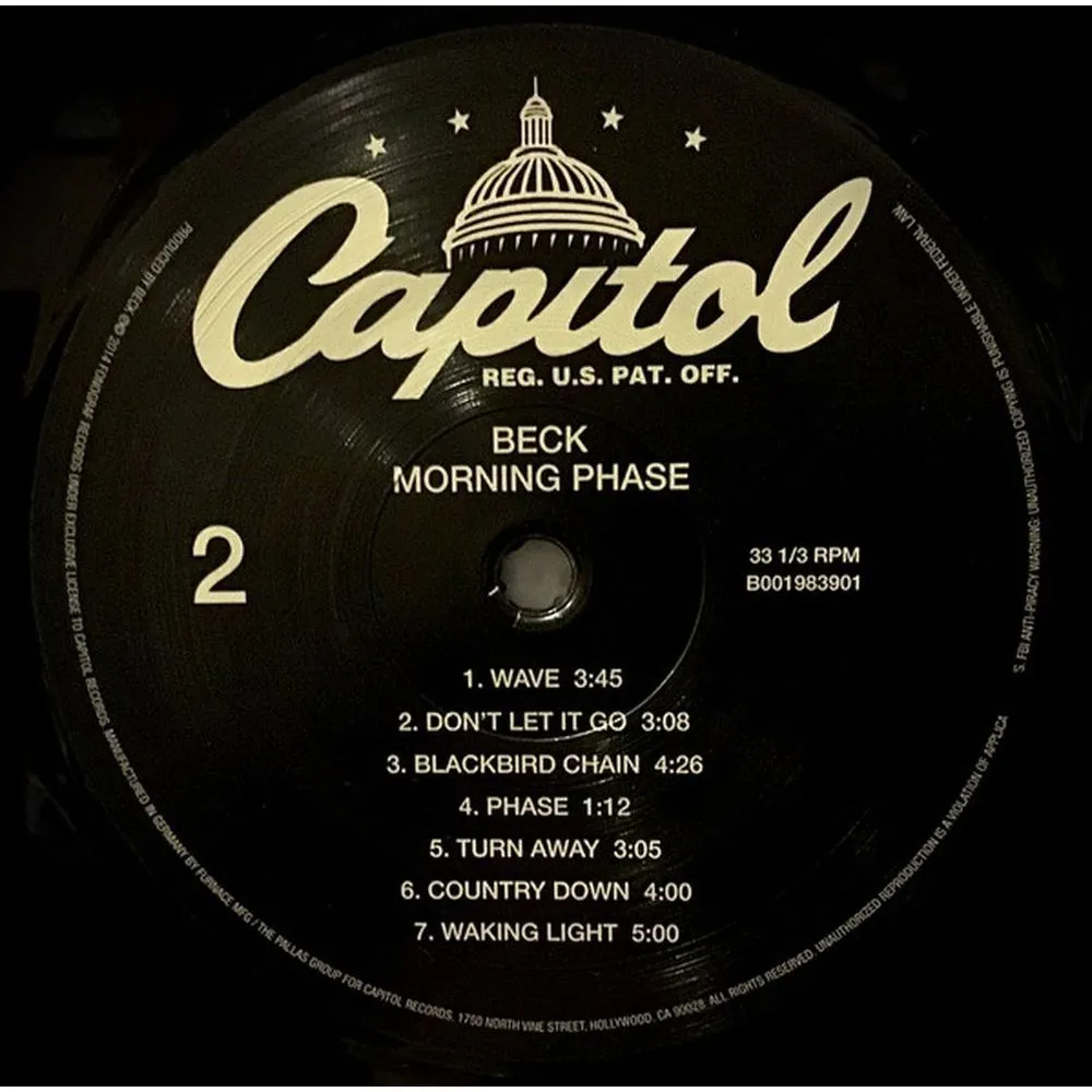 Beck - Morning Phase (0602537649747) виниловая пластинка - фото 4