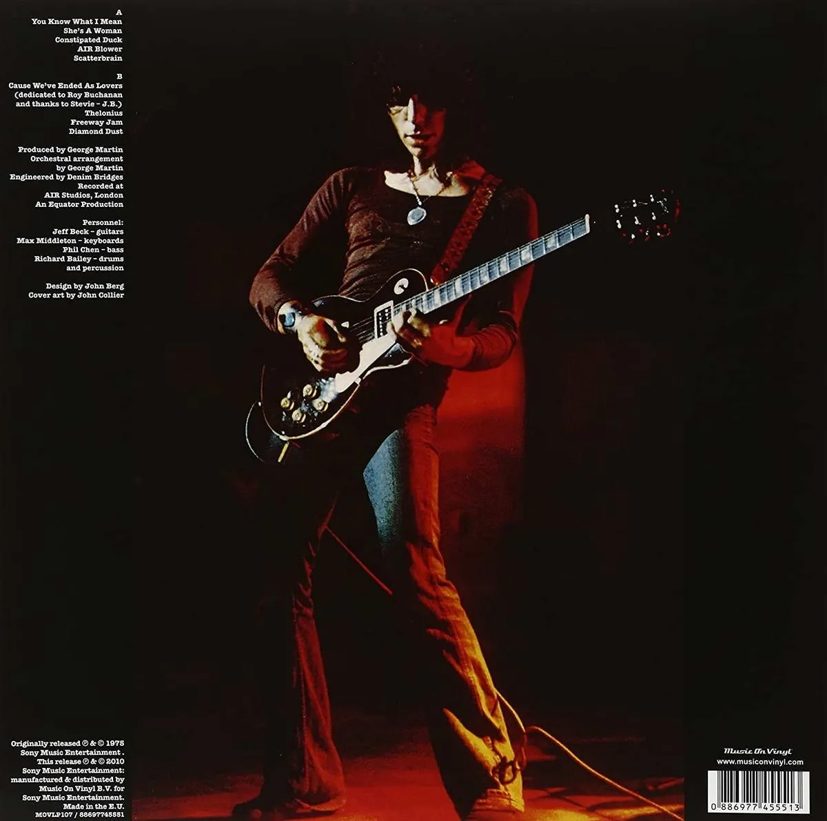 Виниловая пластинка Beck, Jeff, Blow By Blow (0886977455513) - фото 2