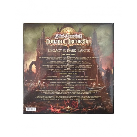 Виниловая пластинка Blind Guardian, Legacy Of The Dark Lands (0727361469313) - фото 2
