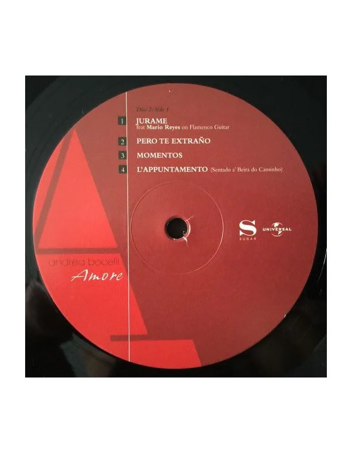 Виниловая пластинка Bocelli, Andrea, Amore (0602547193599) - фото 11