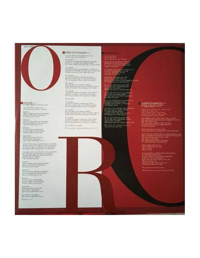 Виниловая пластинка Bocelli, Andrea, Amore (0602547193599) - фото 8