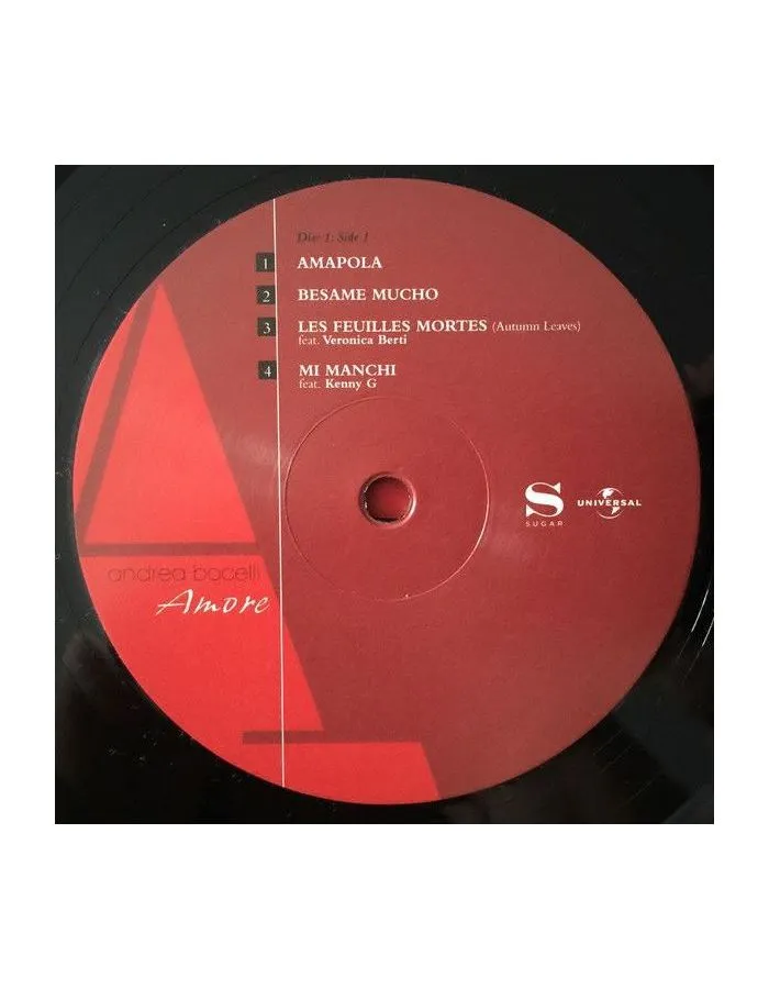 Виниловая пластинка Bocelli, Andrea, Amore (0602547193599) - фото 10