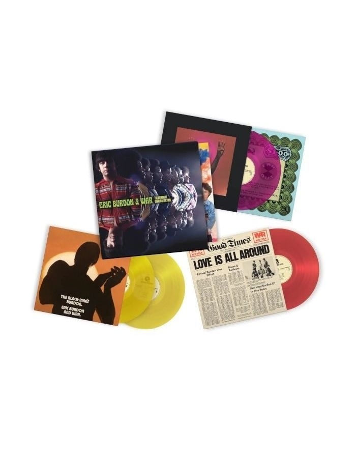 Виниловая пластинка Burdon, Eric; War, The Complete Vinyl Collection (Box) (coloured) (0603497842957)