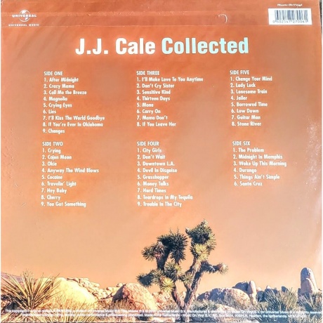 J.J. Cale - Collected (0602547270061) виниловая пластинка - фото 2