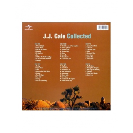Виниловая пластинка Cale, J.J., Collected (0602547270061) - фото 2
