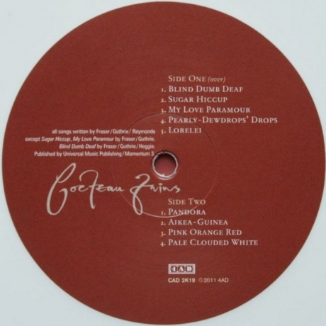 Cocteau Twins - Stars And Topsoil (coloured) (0652637001914) виниловая пластинка - фото 4