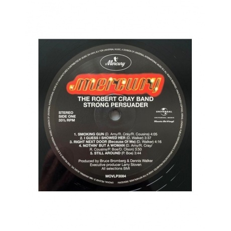 Robert Cray - Strong Persuader (0600753946855) виниловая пластинка - фото 3