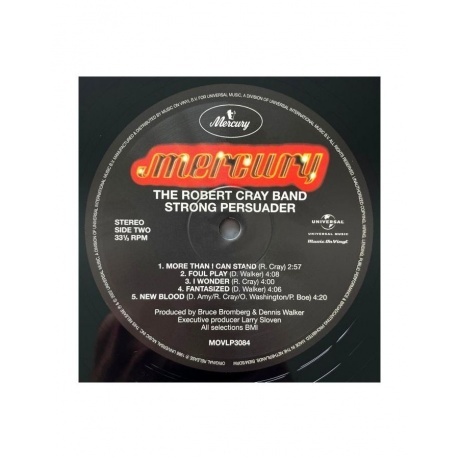 Robert Cray - Strong Persuader (0600753946855) виниловая пластинка - фото 4