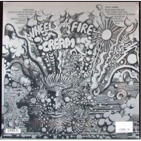 Виниловая пластинка Cream, Wheels Of Fire (0600753548448) - фото 2