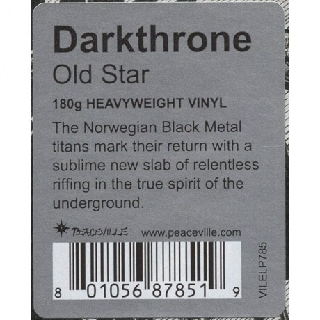 Darkthrone - Old Star (0801056878519) виниловая пластинка - фото 5