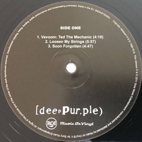 Deep Purple - Purpendicular (8713748982362) виниловая пластинка - фото 3