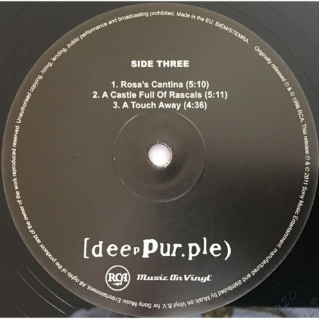 Deep Purple - Purpendicular (8713748982362) виниловая пластинка - фото 5