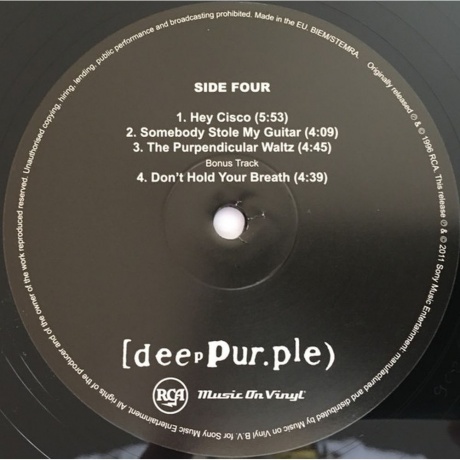 Deep Purple - Purpendicular (8713748982362) виниловая пластинка - фото 6