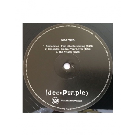Виниловая пластинка Deep Purple, Purpendicular (8713748982362) - фото 4