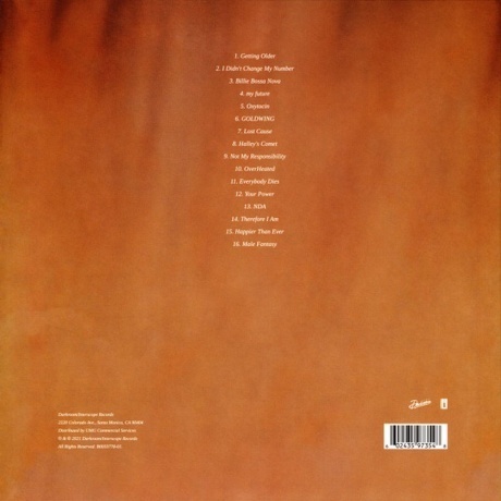 Billie Eilish - Happier Than Ever (0602435973548) виниловая пластинка - фото 2