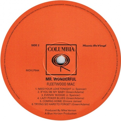 Fleetwood Mac, Mr. Wonderful (8718469531738) виниловая пластинка - фото 5