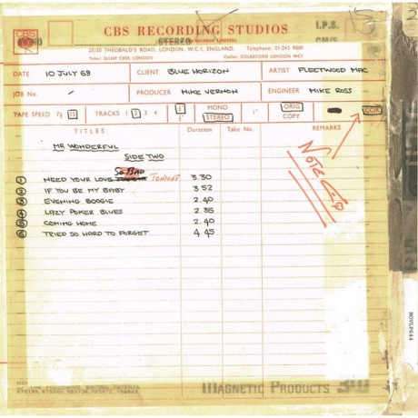 Fleetwood Mac, Mr. Wonderful (8718469531738) виниловая пластинка - фото 6