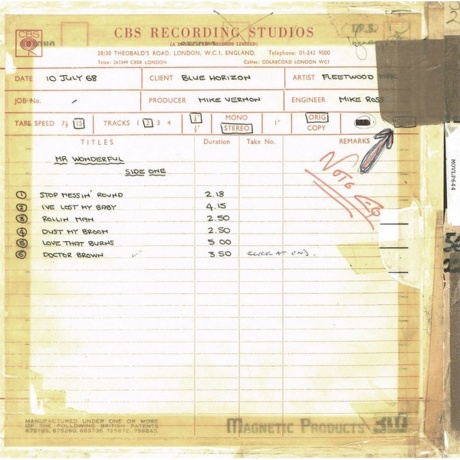 Fleetwood Mac, Mr. Wonderful (8718469531738) виниловая пластинка - фото 7