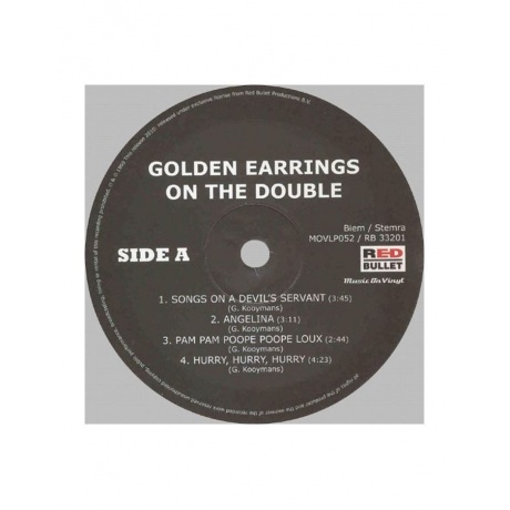 Виниловая пластинка Golden Earring, On The Double (8712944332018) - фото 4