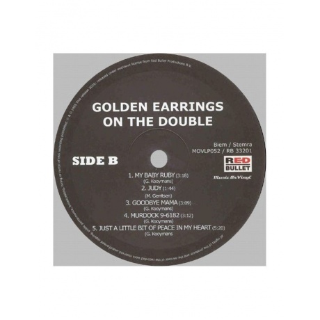 Виниловая пластинка Golden Earring, On The Double (8712944332018) - фото 5