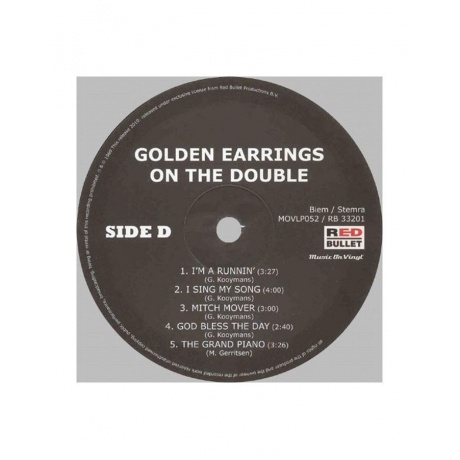 Виниловая пластинка Golden Earring, On The Double (8712944332018) - фото 7