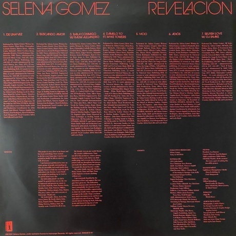 Selena Gomez - Revelacion (EP) (0602435764658) виниловая пластинка - фото 2