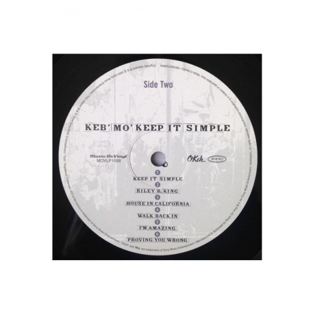 Виниловая пластинка Keb' Mo', Keep It Simple (8718469535538) - фото 4