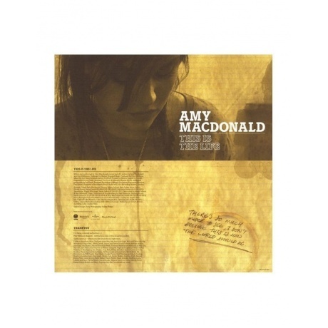 Macdonald, Amy, This Is The Life (0600753923344) виниловая пластинка - фото 4