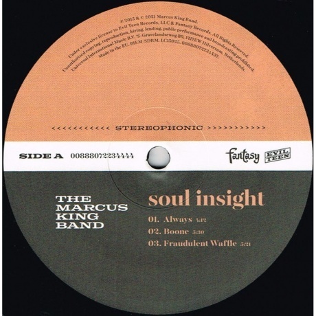 The Marcus King Band - Soul Insight (0888072234437) виниловая пластинка - фото 3