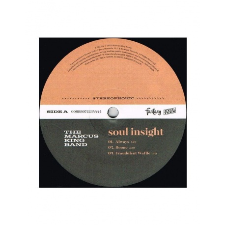 Виниловая пластинка Marcus King Band, The, Soul Insight (0888072234437) - фото 3