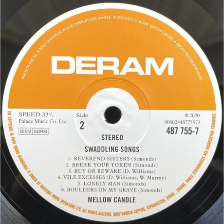 Mellow Candle - Swaddling Songs (0602448775573) виниловая пластинка - фото 6