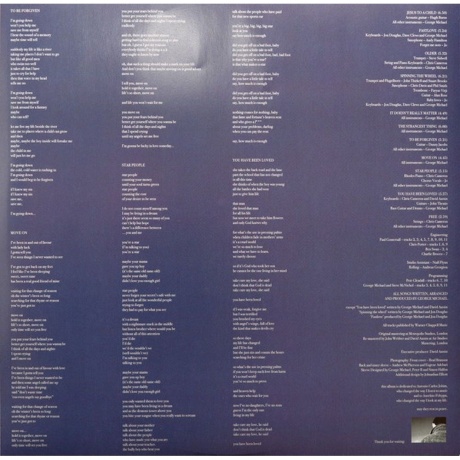 George Michael - Older (0194398570914) виниловая пластинка - фото 11