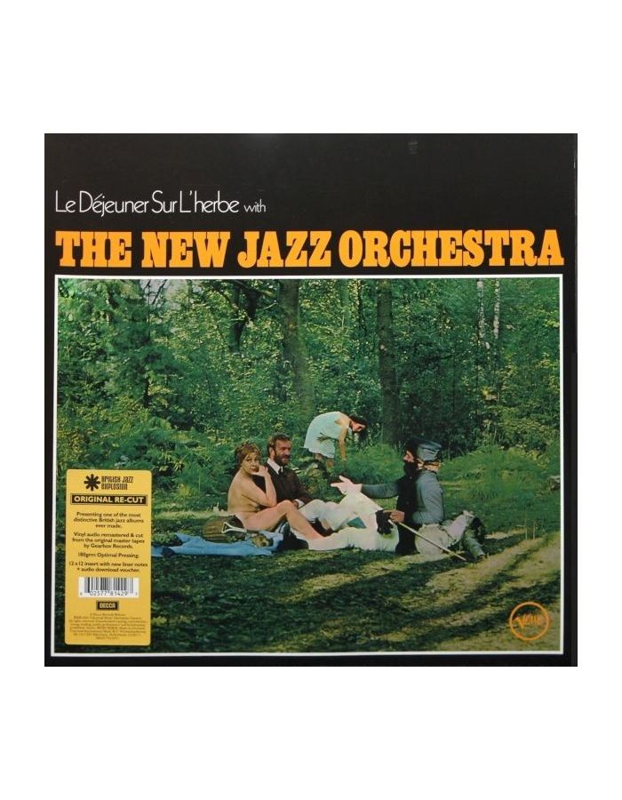 Виниловая пластинка New Jazz Orchestra, The, Le Dejeuner Sur L'Herbe (0602577814297) цена и фото