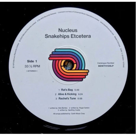 Nucleus - Snakehips Etcetera (4251804137942) виниловая пластинка - фото 3
