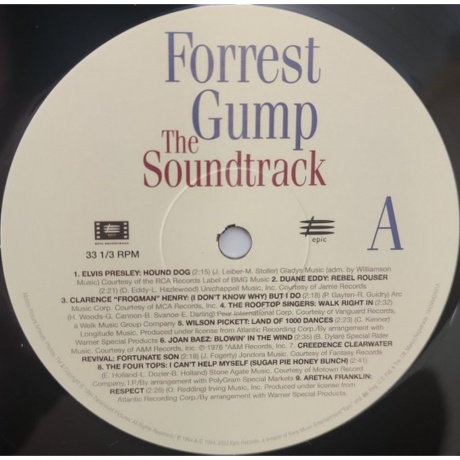 OST - Forrest Gump (Various Artists) (0194399424810) виниловая пластинка - фото 3