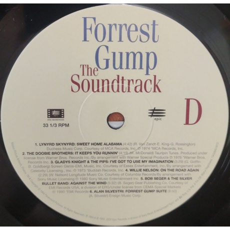 OST - Forrest Gump (Various Artists) (0194399424810) виниловая пластинка - фото 6