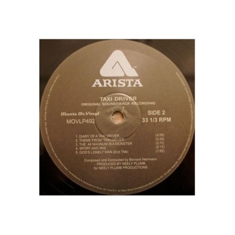 OST - Taxi Driver (Bernard Herrmann) (8718469530373) виниловая пластинка - фото 4