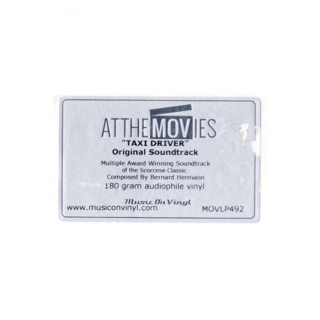 OST - Taxi Driver (Bernard Herrmann) (8718469530373) виниловая пластинка - фото 5
