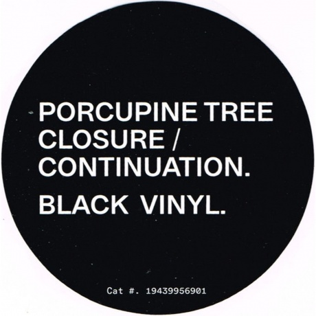Porcupine Tree - Closure / Continuation (0194399569016) виниловая пластинка - фото 12