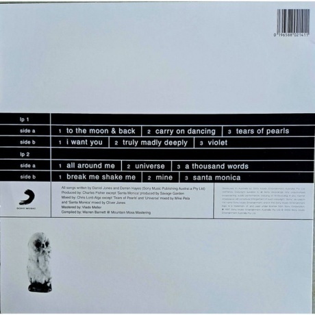 Savage Garden - Savage Garden (coloured) (0196588021411) виниловая пластинка - фото 2