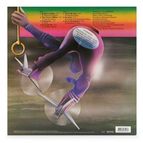 Виниловая пластинка Scorpions, Fly To The Rainbow (coloured) (4050538875768) - фото 2