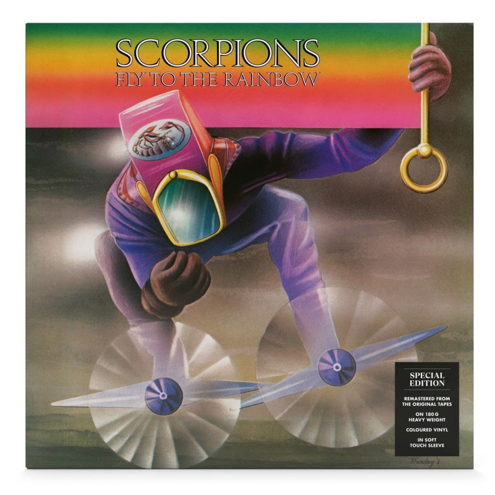 audio cd scorpions fly to the rainbow Виниловая пластинка Scorpions, Fly To The Rainbow (coloured) (4050538875768)